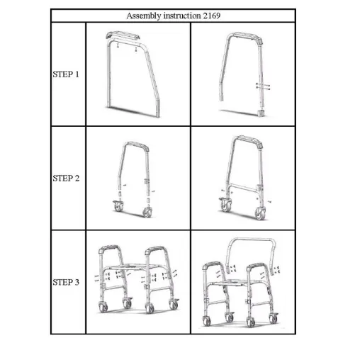 Silla de ruedas para Ducha con Wc 2