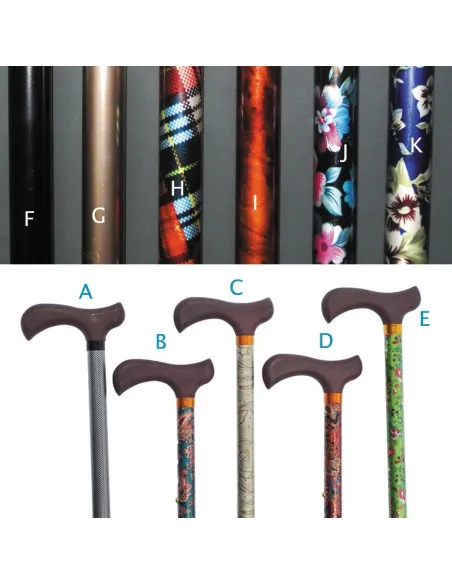 Bastón Muletilla Plegable y Regulable en Altura