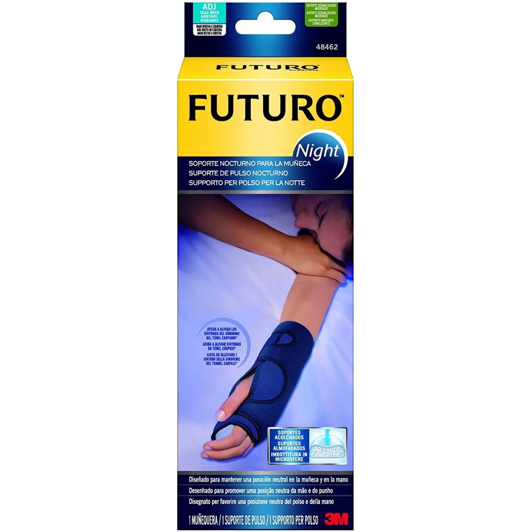 Muñequera  con Férula Nocturna para el túnel carpiano Futuro de 3M