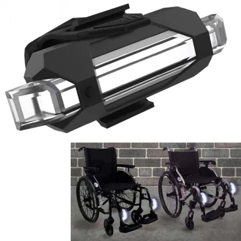 Linterna Led Portatil LIGHTCARE para andador o silla de ruedas 2