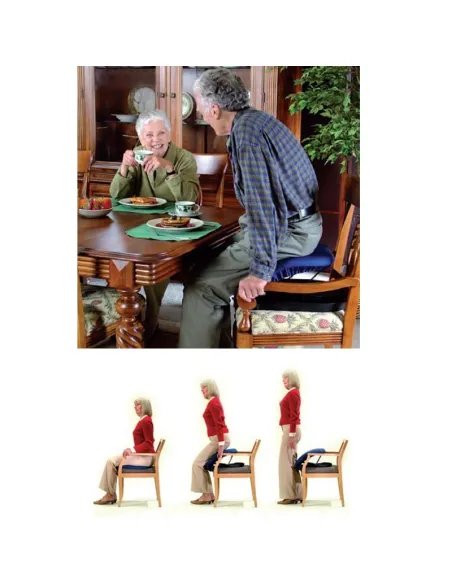 Cojín Elevador Hidráulico para Ayudar a Levantarse UPEASY Viscoelastica