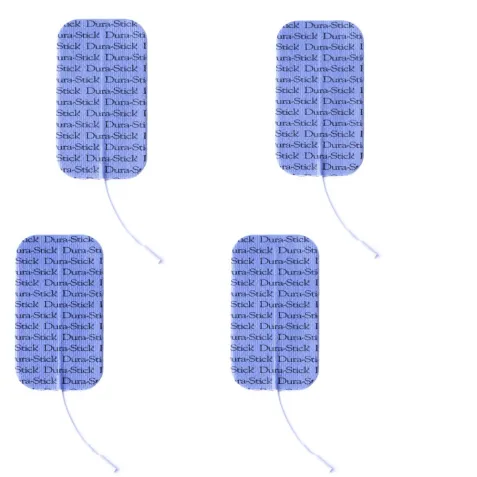 Electrodos DURA-DISK  Redondos o Rectangulares para Electroterapia· Bolsa de 4 unidades 2