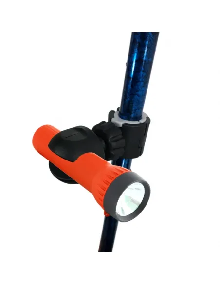 Accesorios 3 en 1 para Bastones o Muletillas: Soporte, Soporte Linterna y Soporte Botella o Lata