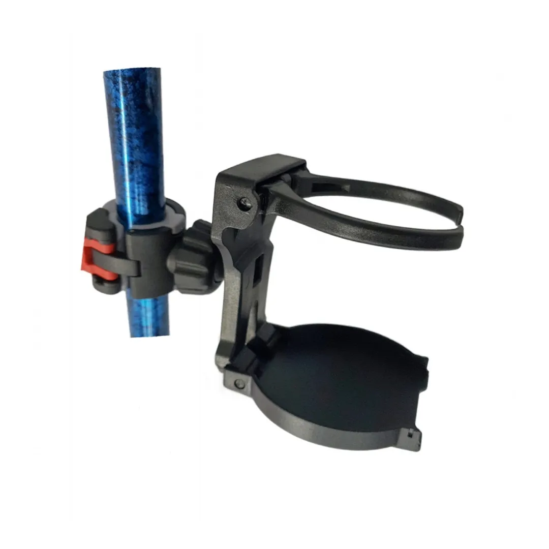 Accesorios 3 en 1 para Bastones o Muletillas: Soporte, Soporte Linterna y Soporte Botella o Lata