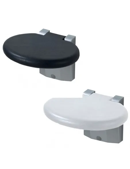 Asiento de Ducha Abatible de Pared con forma Redonda