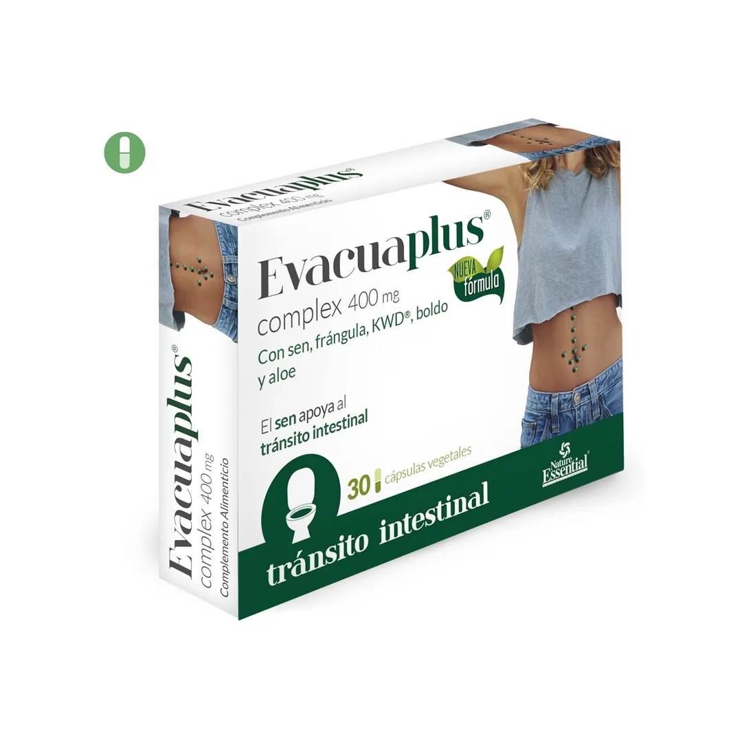 Evacuaplus Complex 30 cápsulas 400 mg Nature Essential