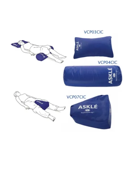 Cojín Posicionador Caderas con Funda Partículas de plata VCP07CIC Cojín Posicionador Caderas con Funda Partículas de plata VCP07CIC