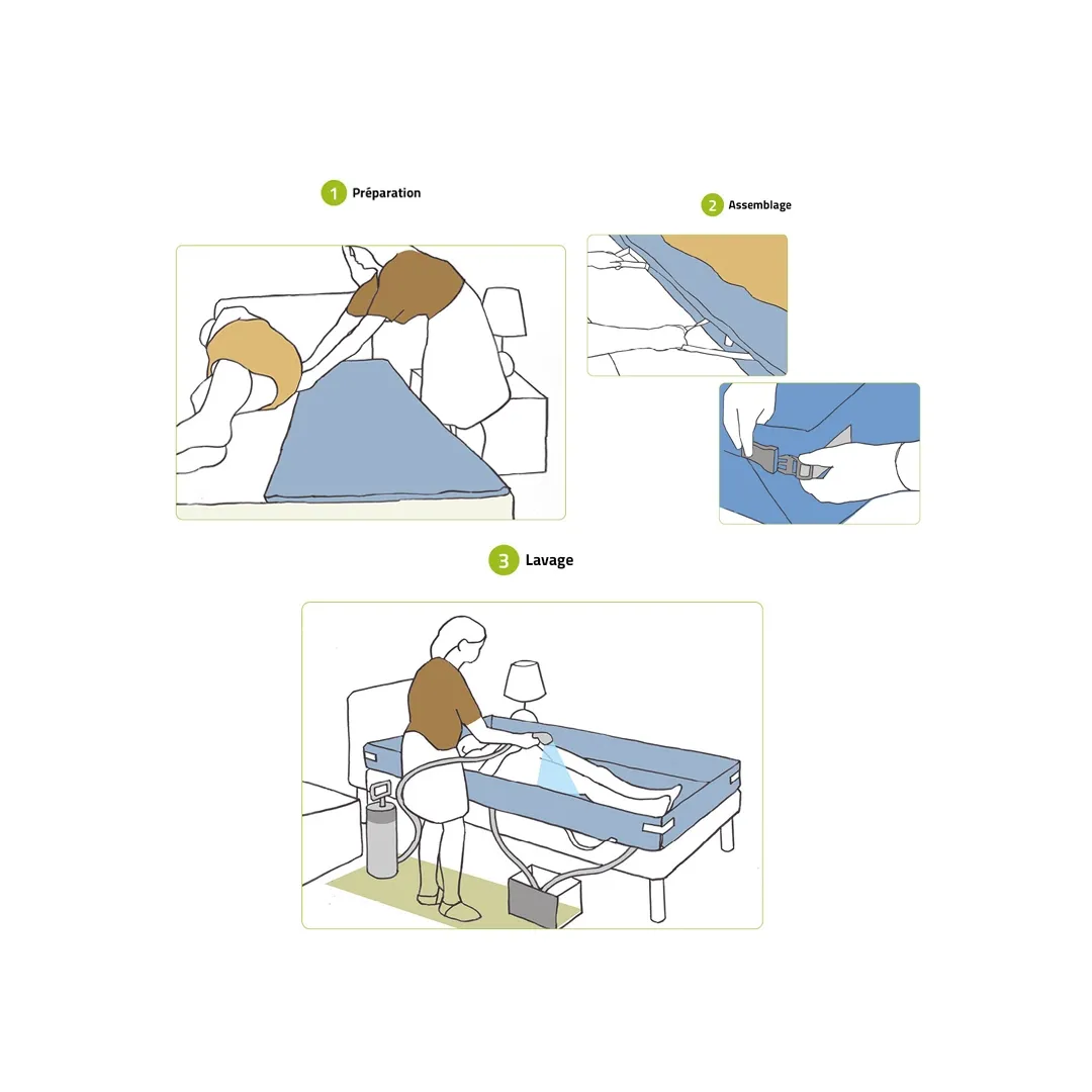 Ducha en la Cama BAGNOLETTO