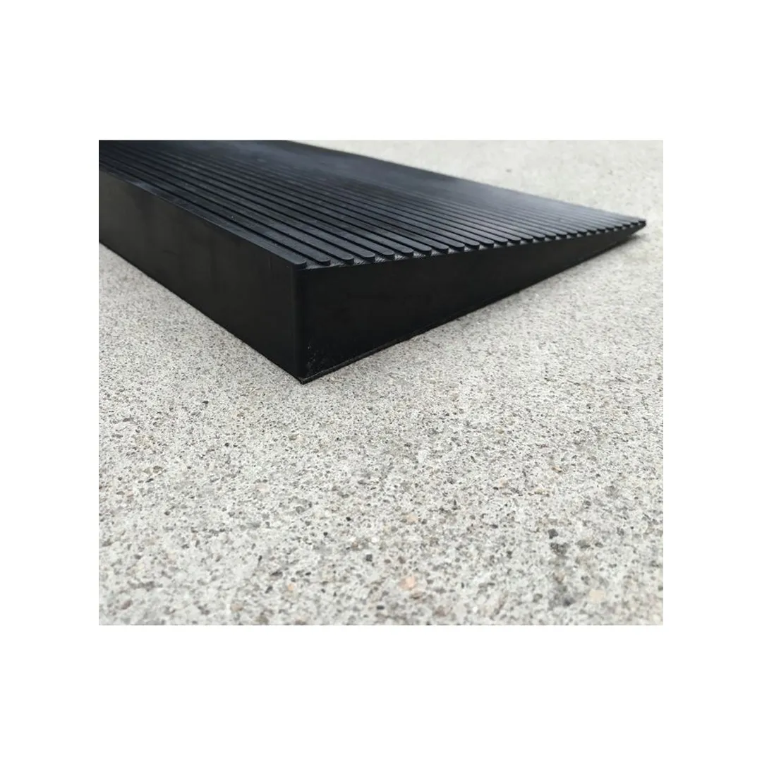 Rampa Para Umbral Caucho de 0.8, 1.1, 1.5,  2, 2.5, 3, 3.5 o 4.4 cm.