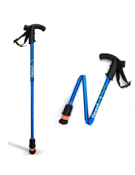 Bastón con mango derby plegable Flexyfoot Bastón con mango derby plegable Flexyfoot