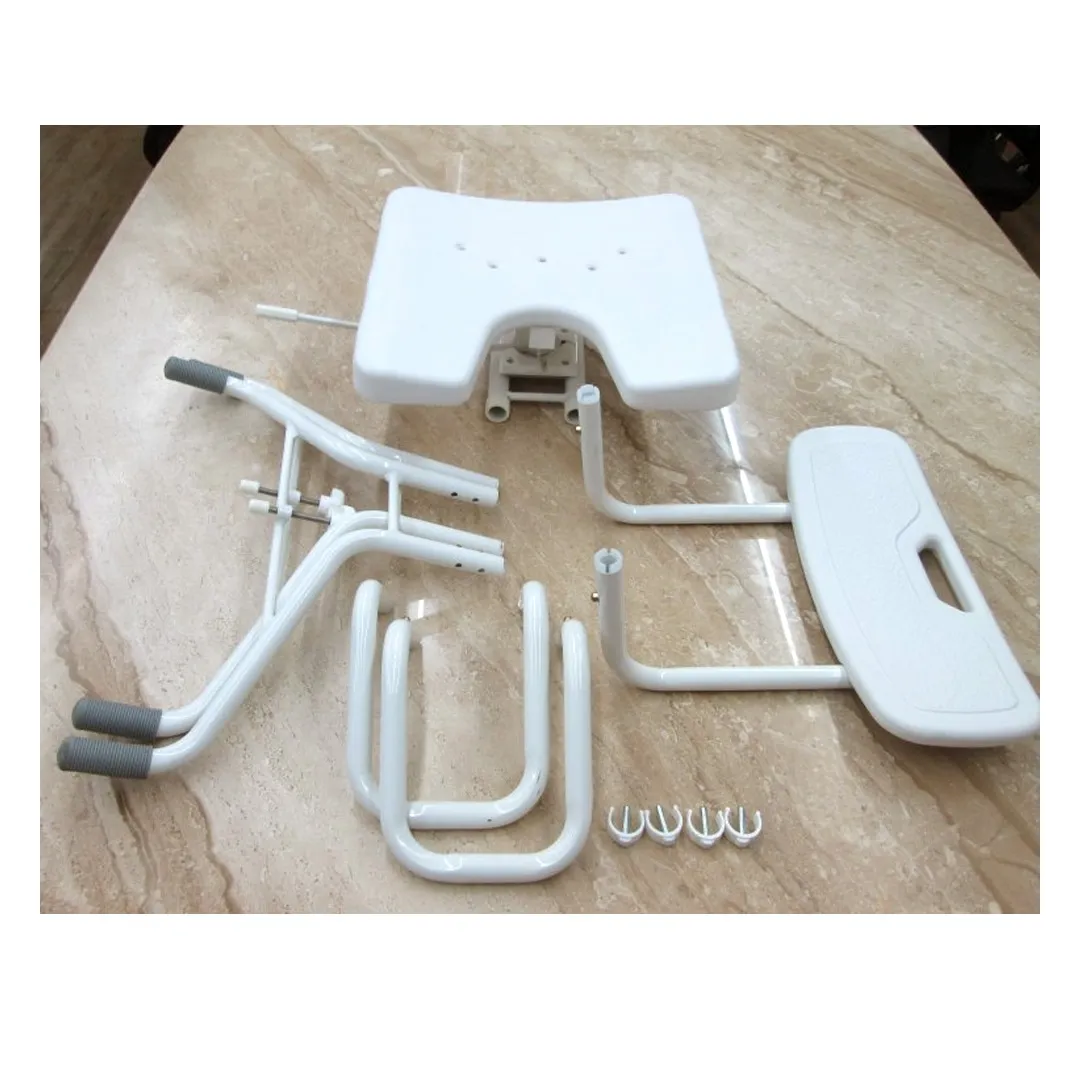 Asiento Bañera Giratorio en U Regulable de 70 a 76 cm