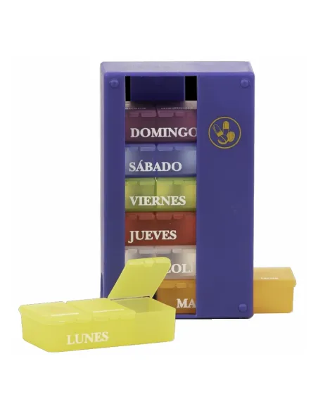 Pastillero Semanal de 3 o 4 Tomas