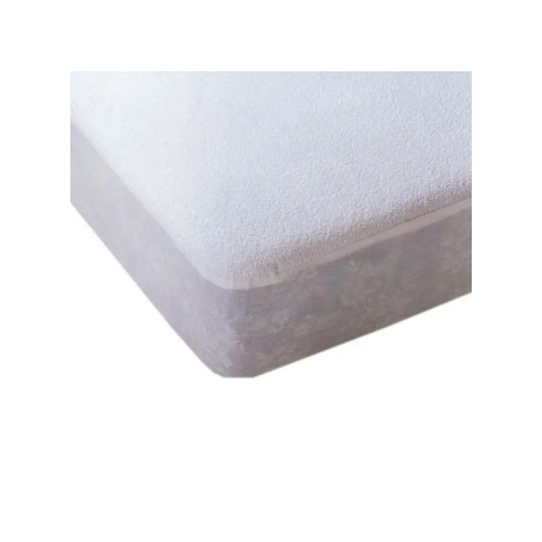 Protector colchón impermeable Bambu de Rizo y Poliuretano Transpirable Anti-Ácaros cama (2 Medidas)