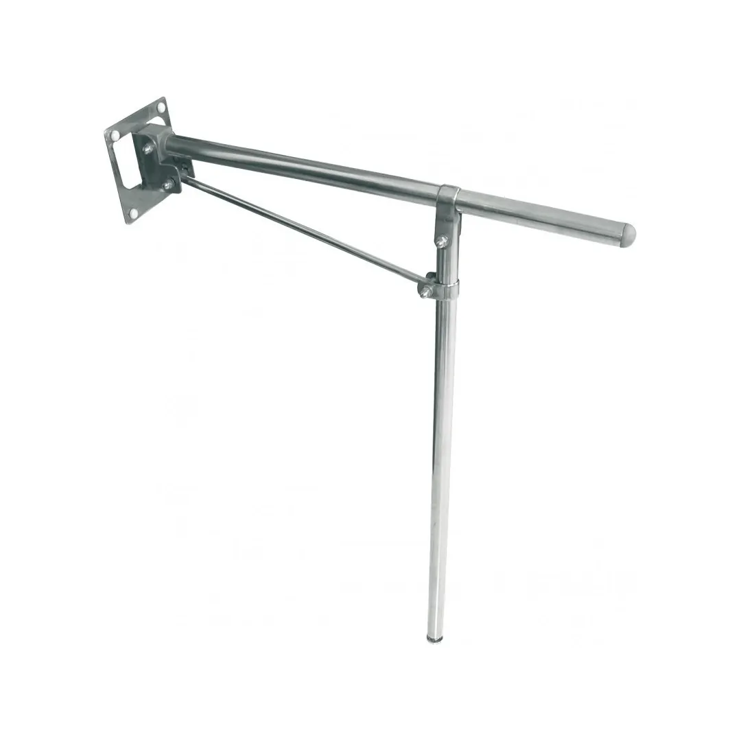 Asidero Abatible de Pared con Pata de Apoyo