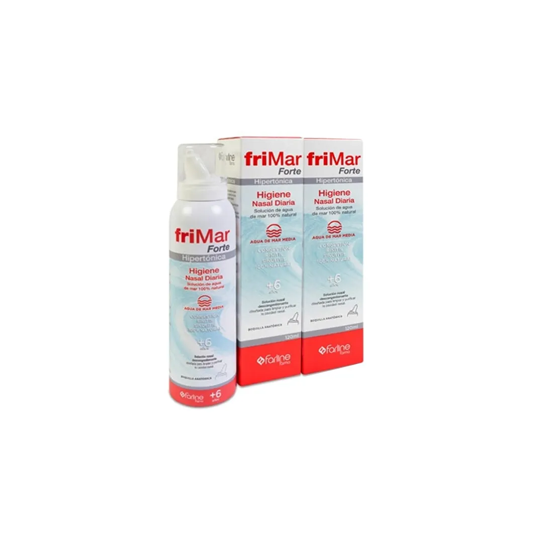 Farline Frimar Solución Hipertónica Higiene Nasal ( 2 x 120 ml)