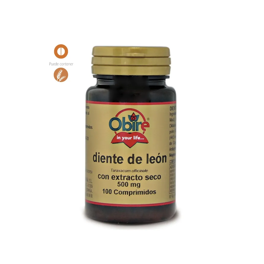 Diente de Leon 300 mg. 60 Capsulas Obire