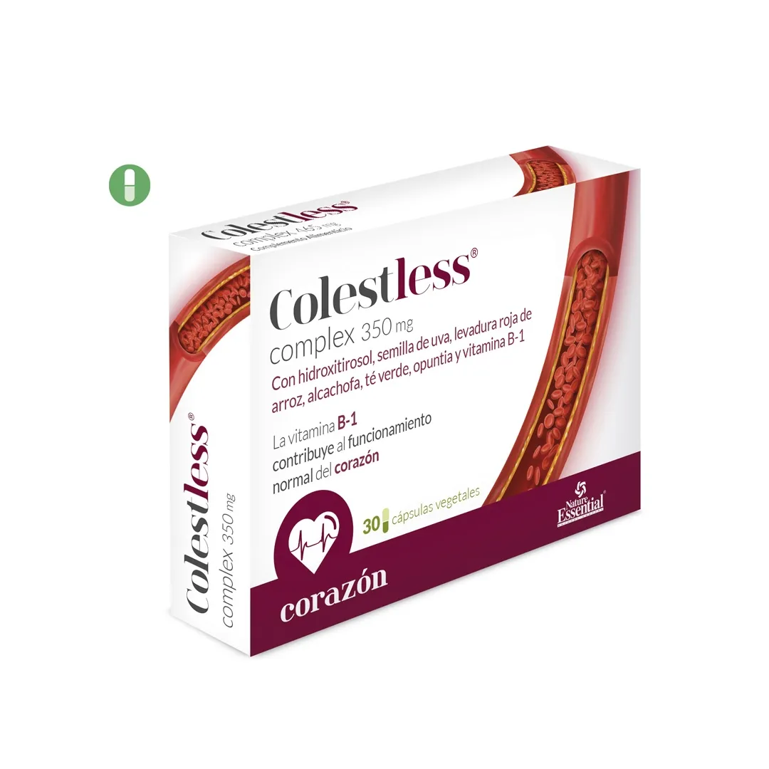 Colestless 2,43 mg manacolina 30 Capsulas Nature Essential  NUEVA FORMULA