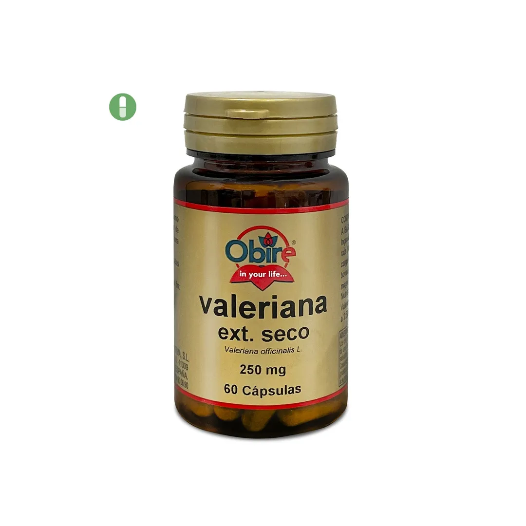 Valeriana 250 mg. (ext. seco) 60 cápsulas Obire