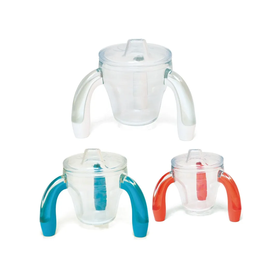 Taza  con 3 Asas y Tapa