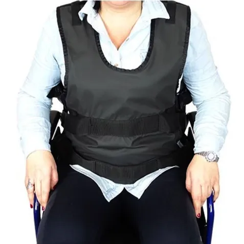 Arnés Chaleco Casulla de Sujeción Impermeable para Silla de Ruedas
