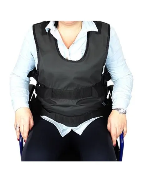 Arnés Chaleco Casulla de Sujeción Impermeable para Silla de Ruedas Arnés Chaleco Casulla de Sujeción Impermeable para Silla de Ruedas