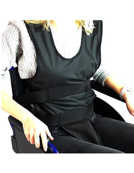 Arnés Chaleco Casulla de Sujeción Impermeable para Silla de Ruedas Arnés Chaleco Casulla de Sujeción Impermeable para Silla de Ruedas