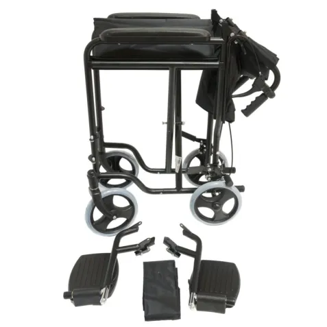 Silla de Ruedas Plegable de Transporte 2