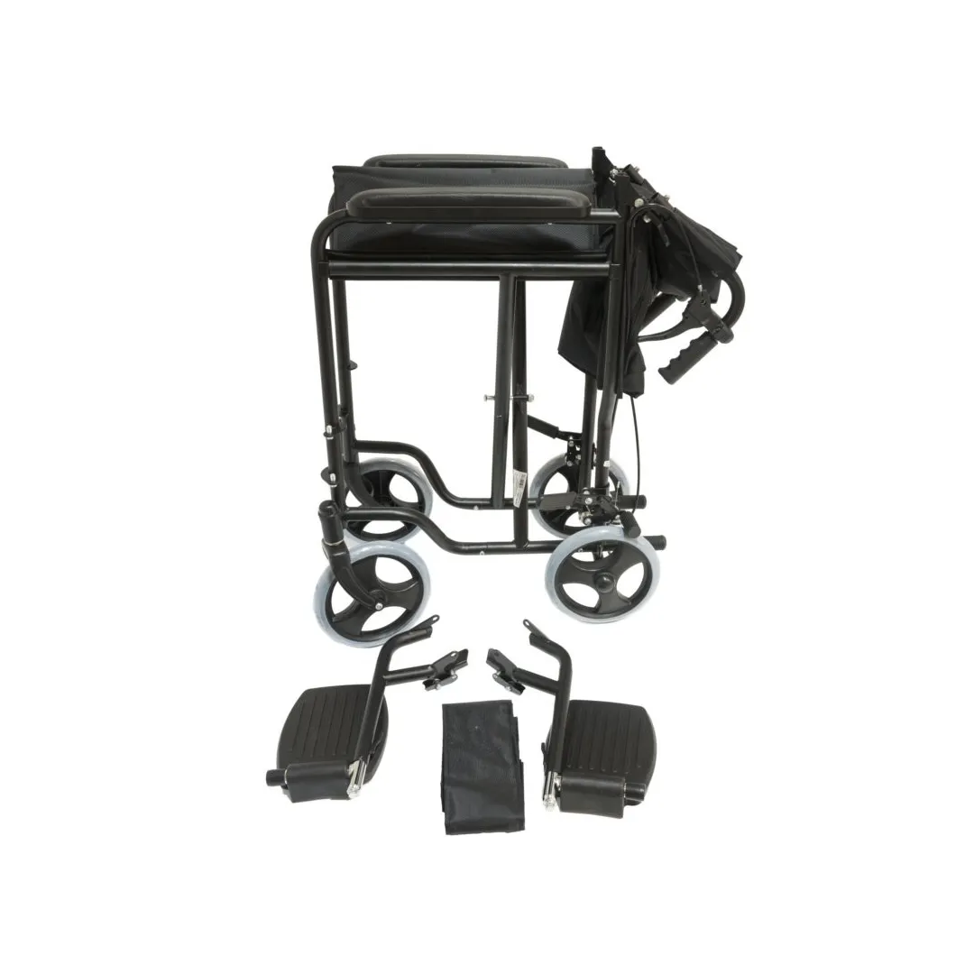 Silla de Ruedas Plegable de Transporte