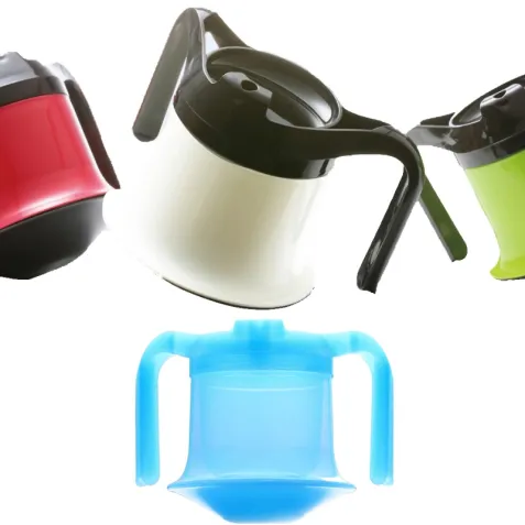 Taza con Asas Base Redondeada Antivuelco