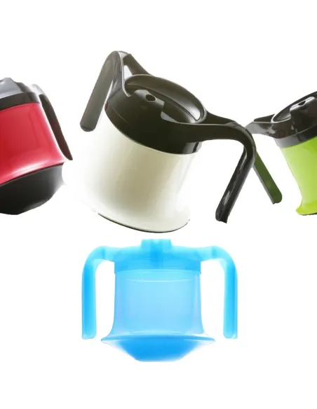 Taza con Asas Base Redondeada Antivuelco  Taza con Asas Base Redondeada Antivuelco