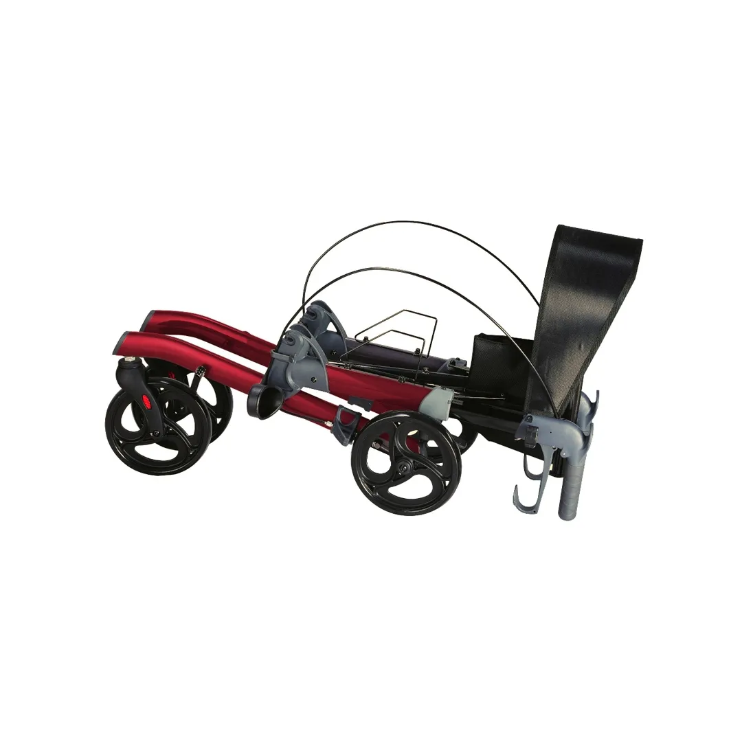 Andador Rollator LIBERTY Plegable de Aluminio con Bolso