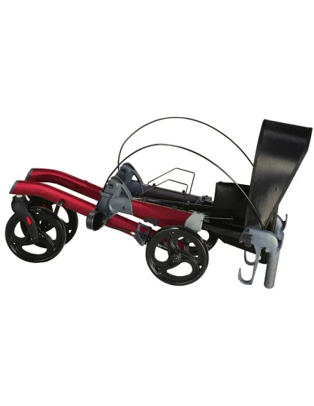 Andador Rollator LIBERTY Plegable de Aluminio con Bolso