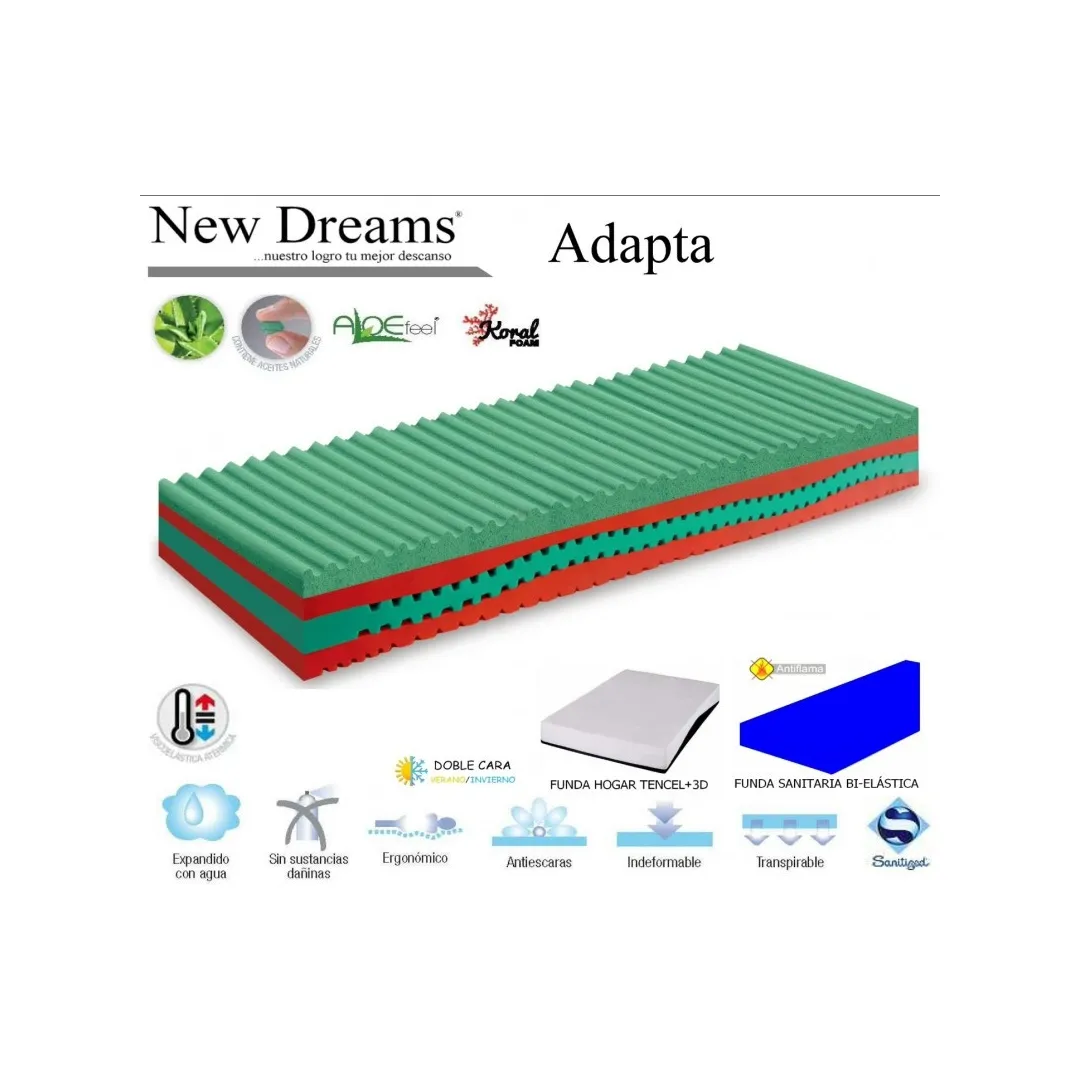 Colchón Antiescaras ADAPTA SANITARIO New Dreams