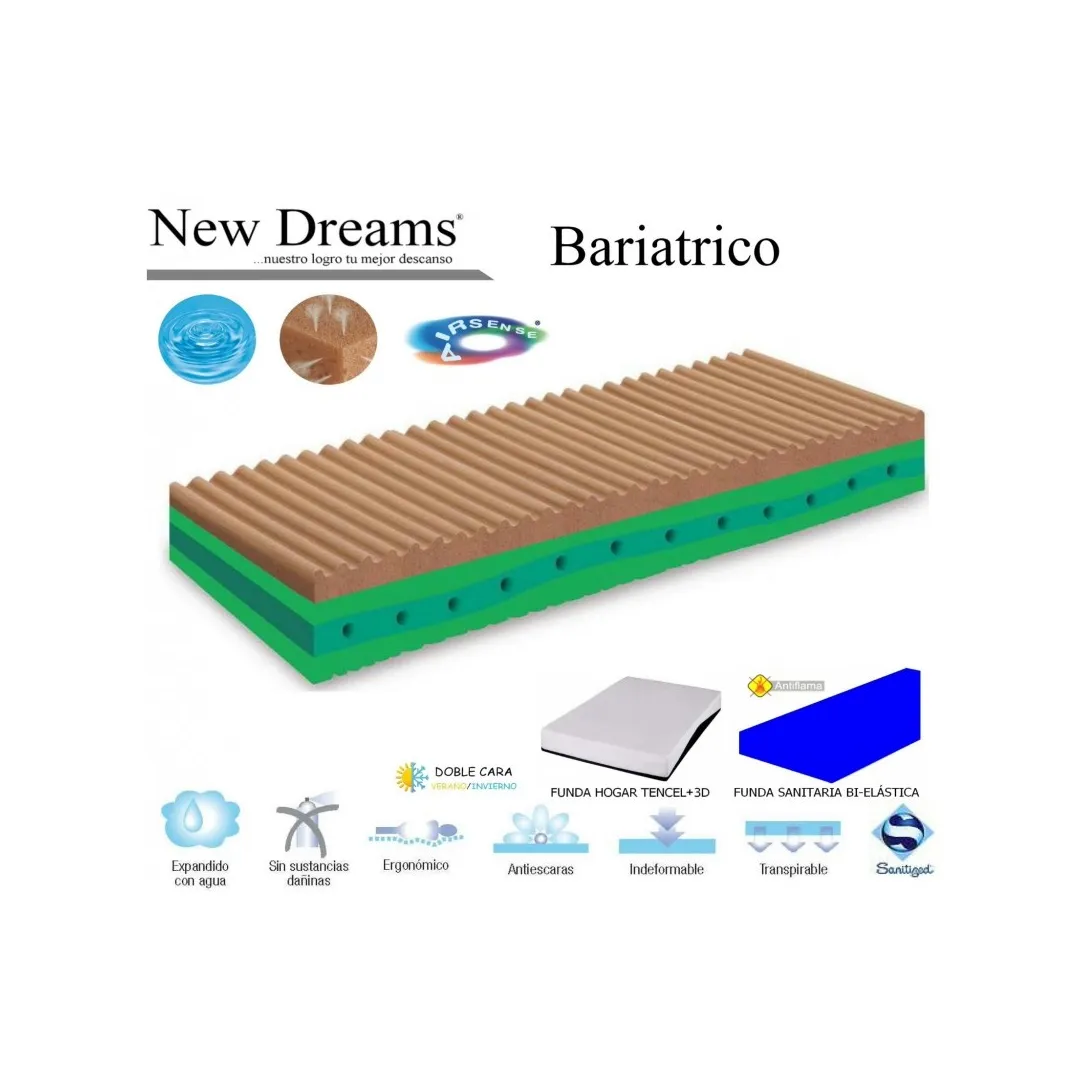 Colchón Antiescaras BARIÁTRICO SANITARIO New Dreams