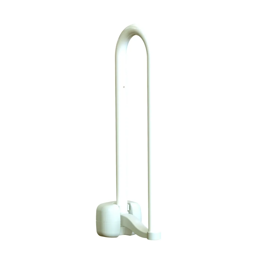 Asidero Baño Abatible Blanco o Inoxidable (3 Medidas)