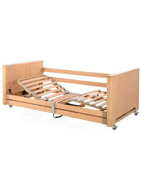 Cama Articulada TEIDE BAJA Especial ALZHEIMER con Trend y Antitrend con Barandillas Opcionales