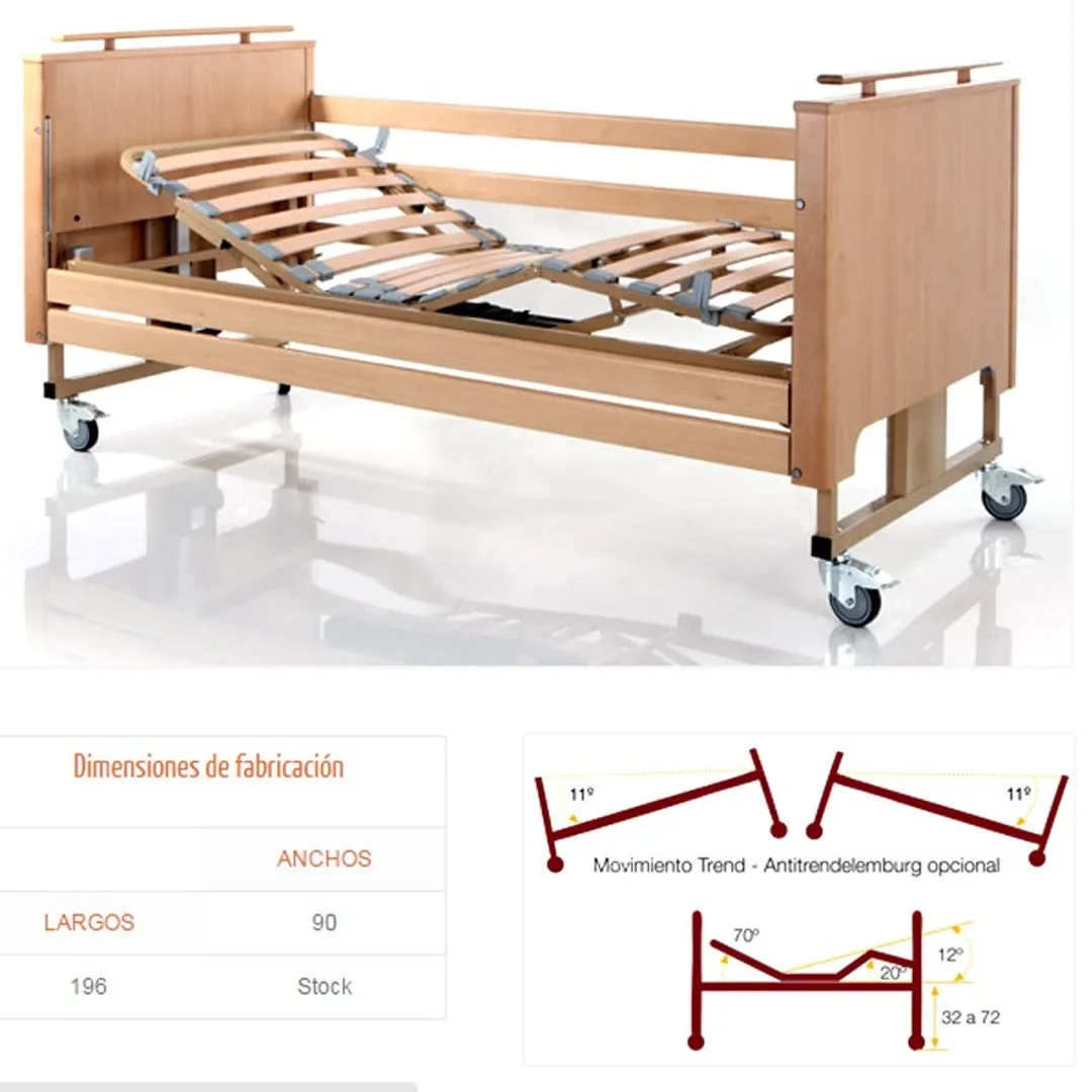 Cama Articulada ANETO ALZHEIMER Trend y...