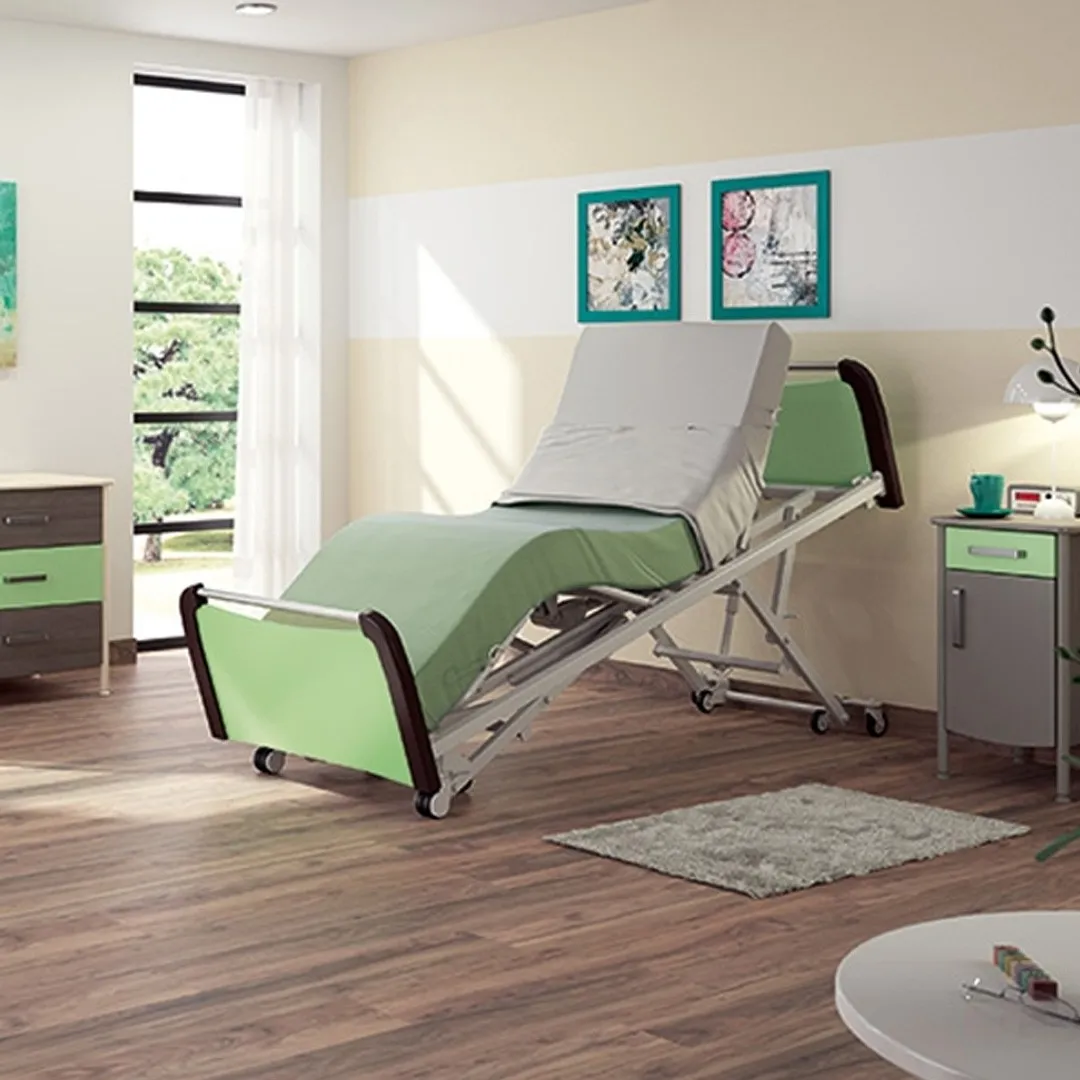 Cama Geriátrica AERYS II de 90 x 200 cm con Sistema Trend y Antitrend