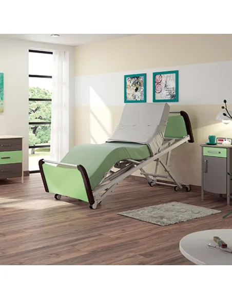 Cama Geriátrica AERYS II de 90 x 200 cm con Sistema Trend y Antitrend Cama Geriátrica AERYS II de 90 x 200 cm con Sistema Trend y Antitrend