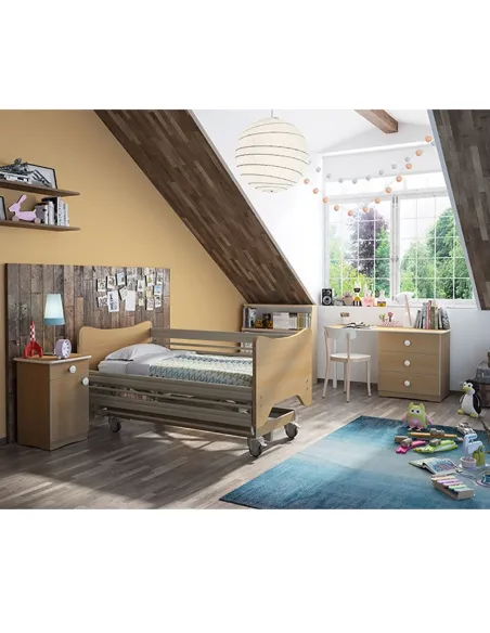 Cama Articulada Pediátrica KALIN con Carro Elevador