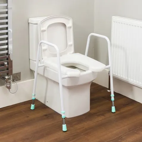 Elevador de WC COMODE PRIMA Abierto para Cualquier Forma de Wc