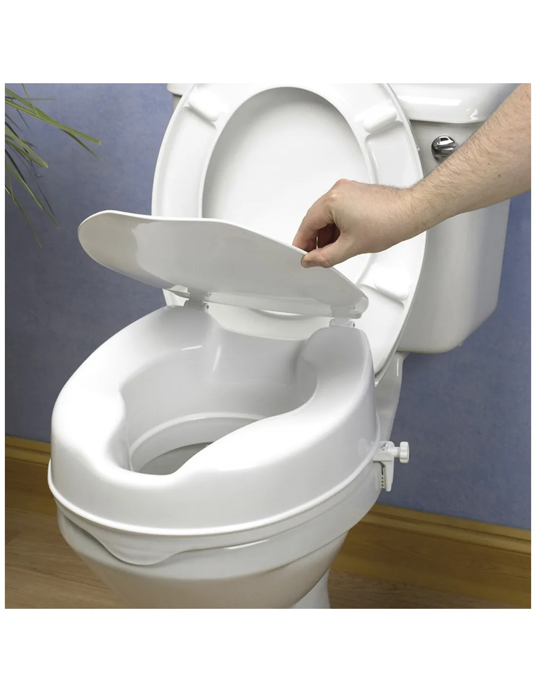 Elevador de WC de 5 cm 10 cm o 15 cm con o sin Tapa · Protector Blando  Opcional · Oferta desde 17,95 €