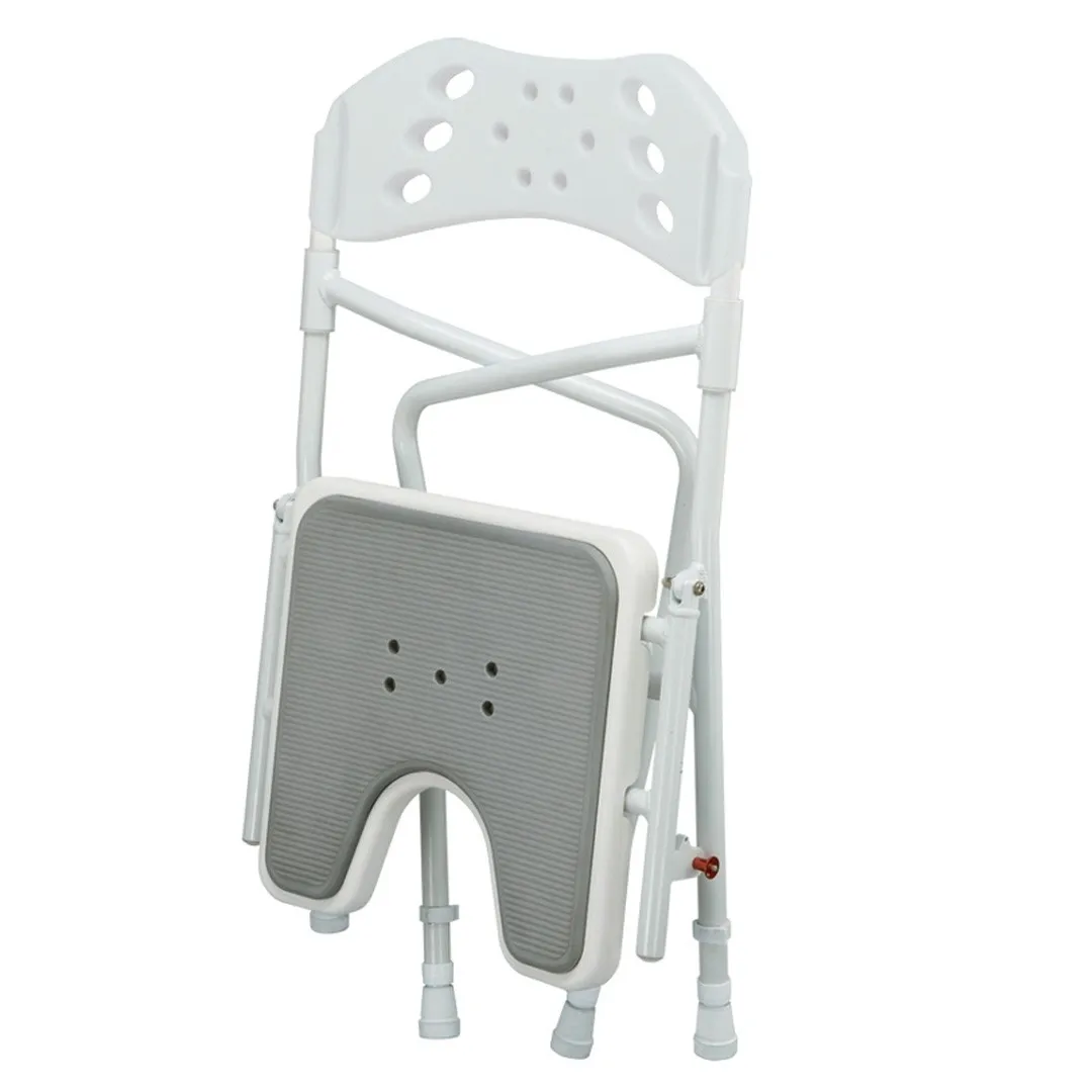 Silla  Ducha Plegable TOBAGO Asiento Acolchado