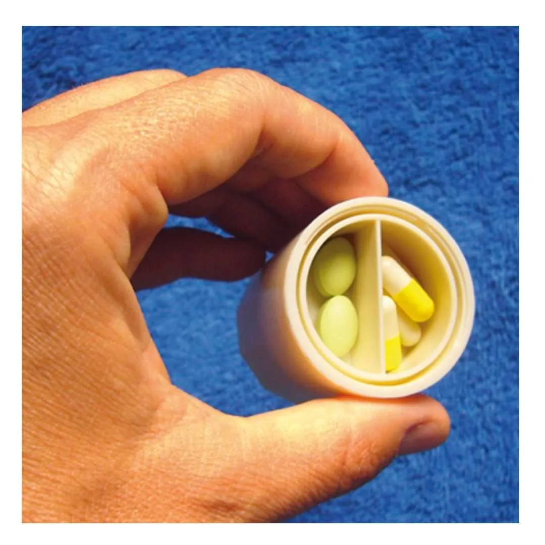 Pastillero Partidor y Triturador 4 en 1