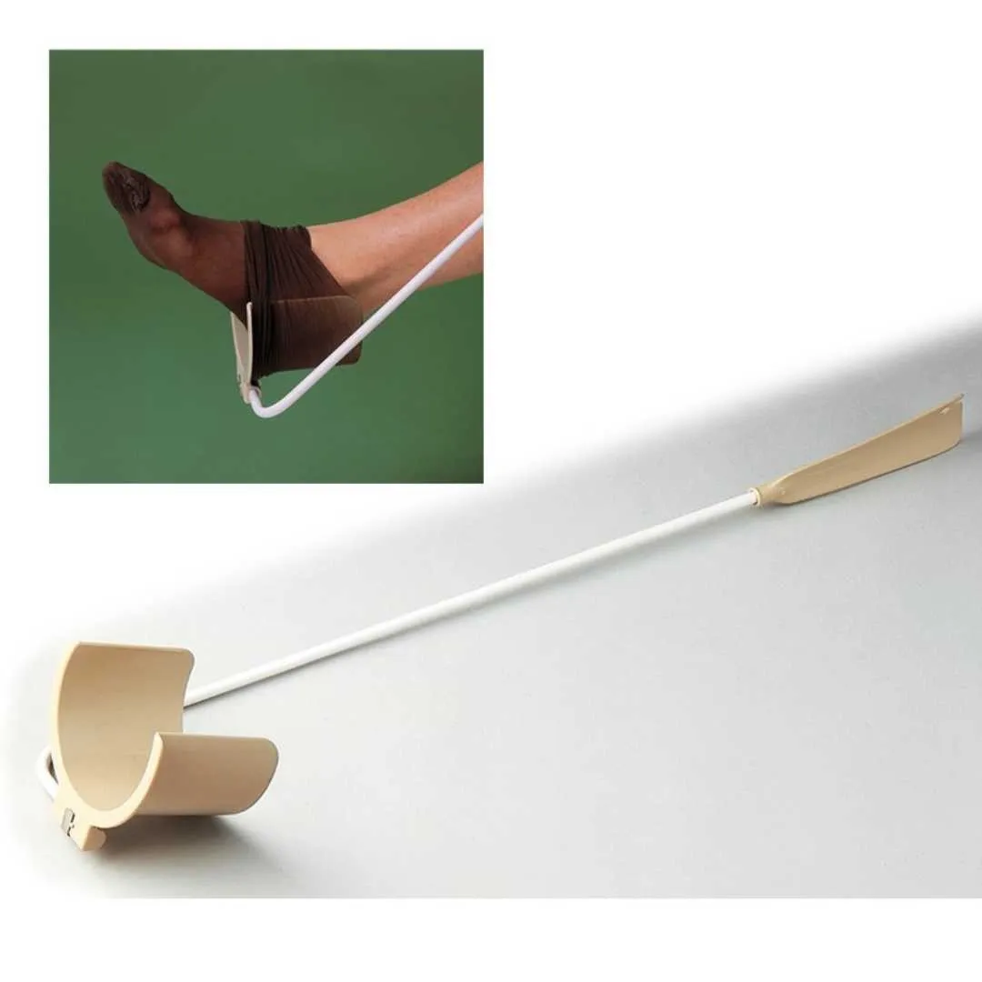 Pone Medias y Calzador Brevetti