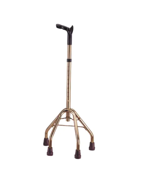 Bastón Cuadrípode de Aluminio Muleta