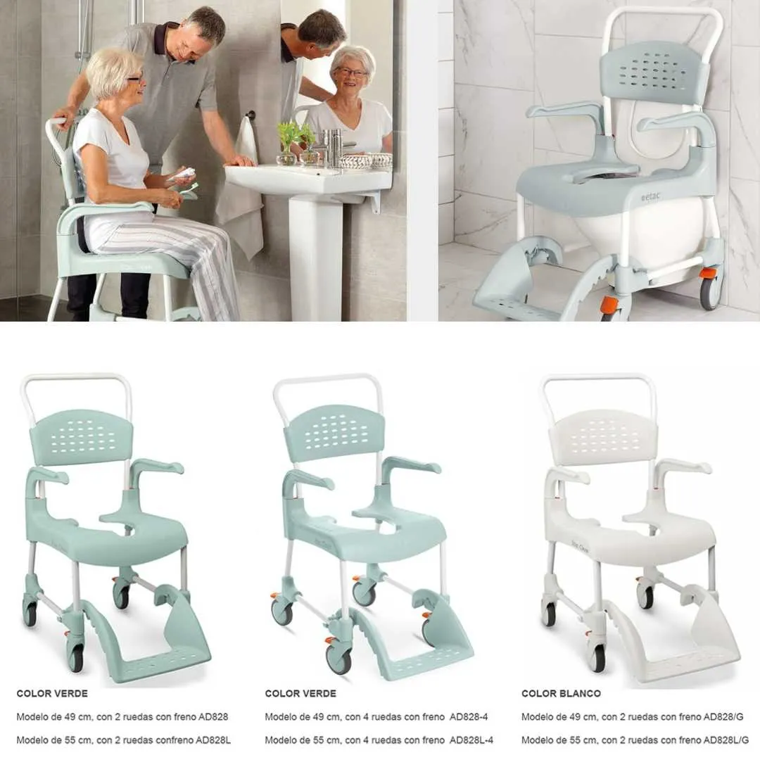 Silla de Ducha y Wc CLEAN Etac