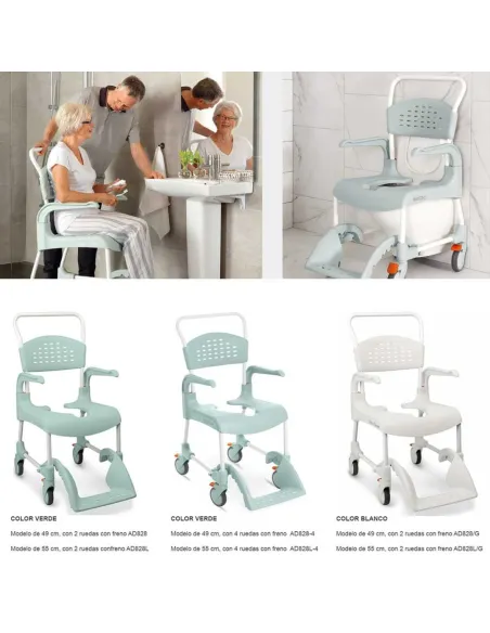 Silla de Ducha y Wc CLEAN Etac