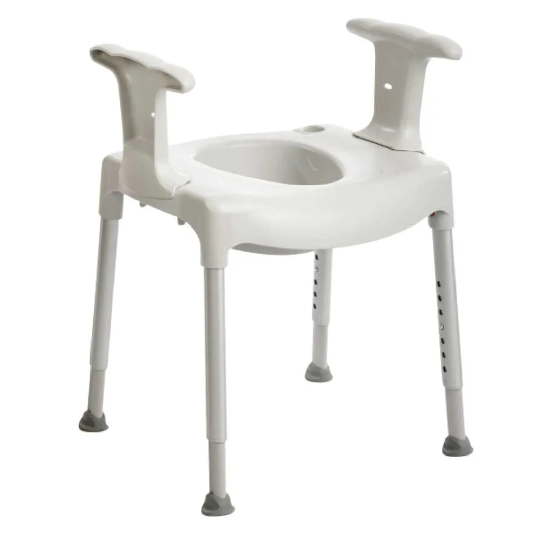 Elevador de  Wc COMODE SWIFT ETAC PRÁCTICA para Cualquier Forma del Wc