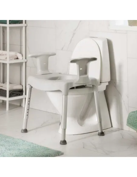 Elevador de  Wc COMODE SWIFT ETAC PRÁCTICA para Cualquier Forma del Wc